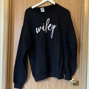 Wifey crewneck